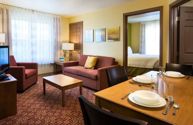 Guest room at TownePlace Suites by Marriott Scottsdale.