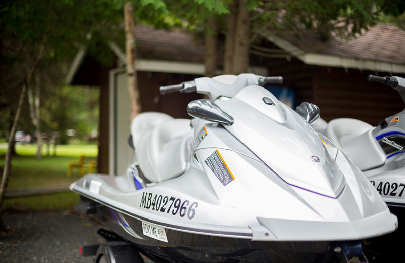 Jet ski at Tallpine Lodges.