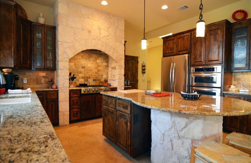 Rental kitchen at Lake Travis & Co.