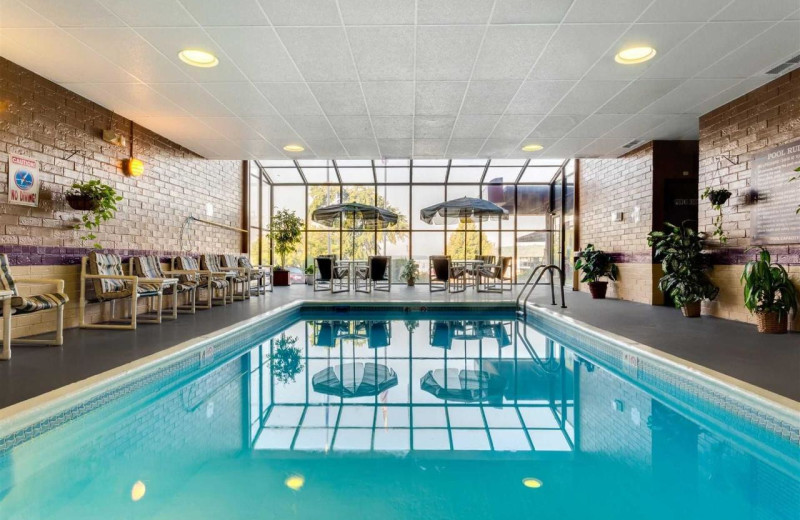 Indoor pool at Harbor Shores on Lake Geneva.