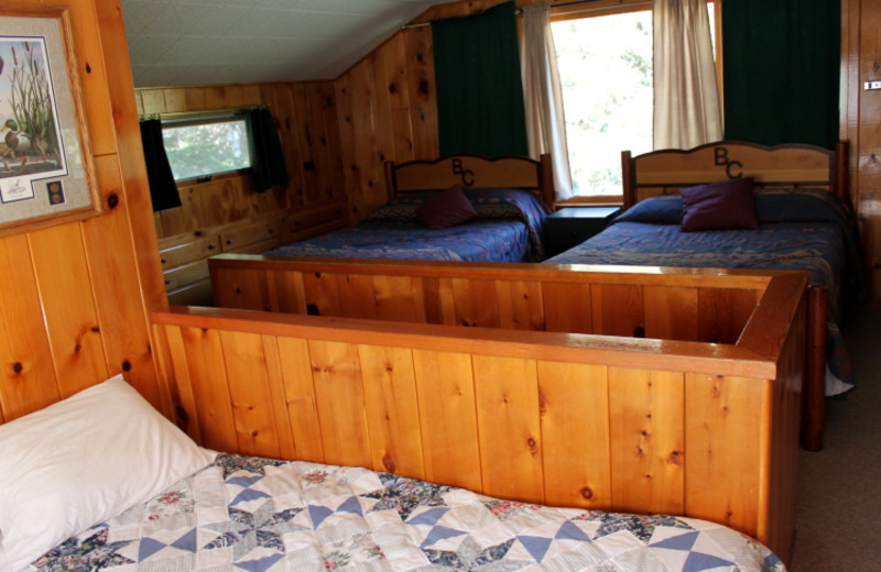 Cabin Bedroom at Bill Cody Ranch