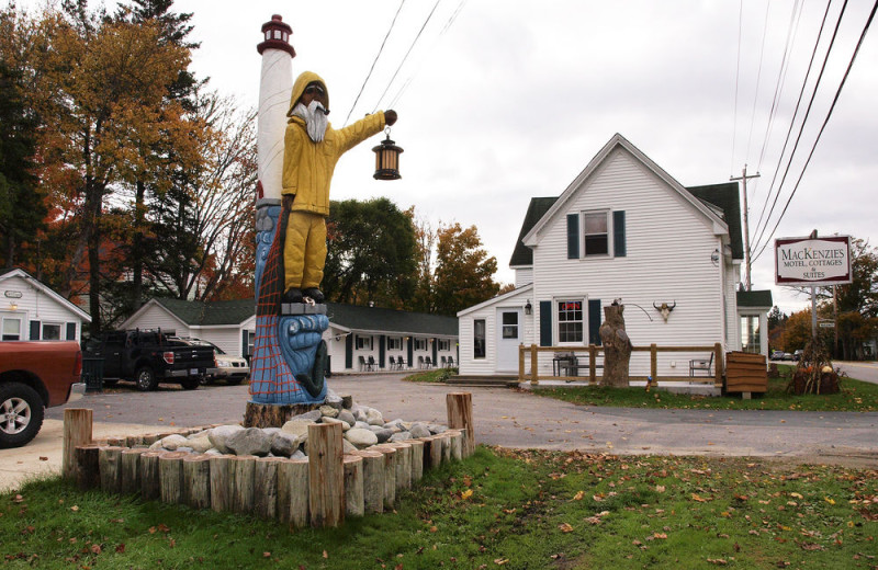 Exterior view of Mackenzie's Cottages, Motel & Suites.