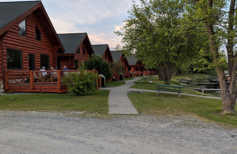 Exterior view of Zippel Bay Resort.