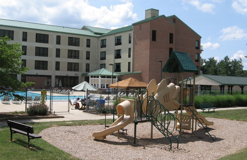 Outdoor Playground at Turf Valley Resort