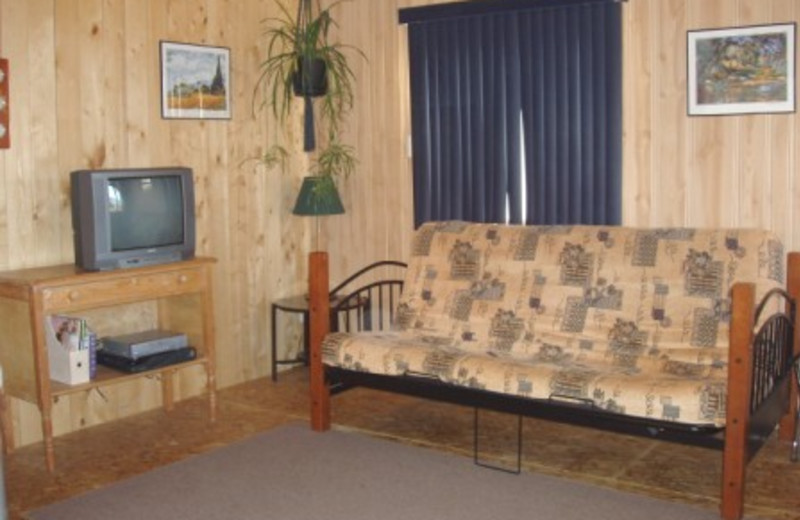 Cabin Interior at Old Entrance B 'n B Cabins