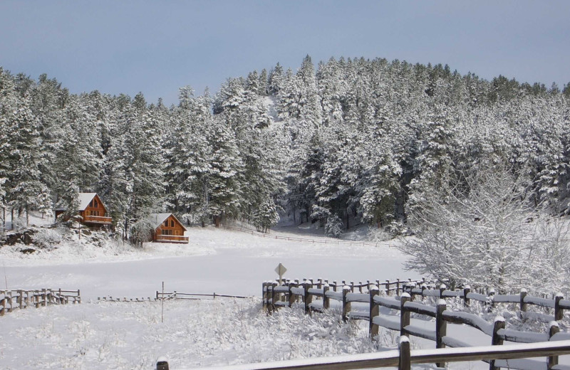 Exterior view of Newton Fork Ranch.