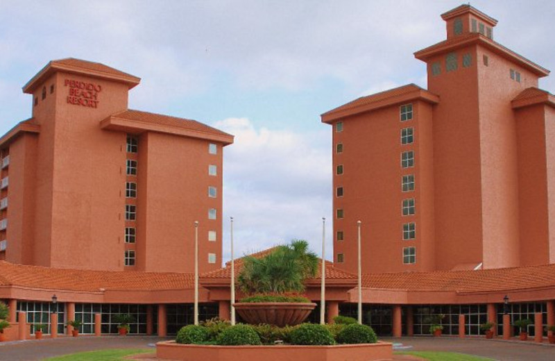 Exterior view of Perdido Beach Resort.