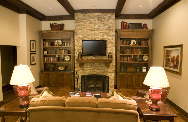 Living Room View at Barnsley Gardens Resort 