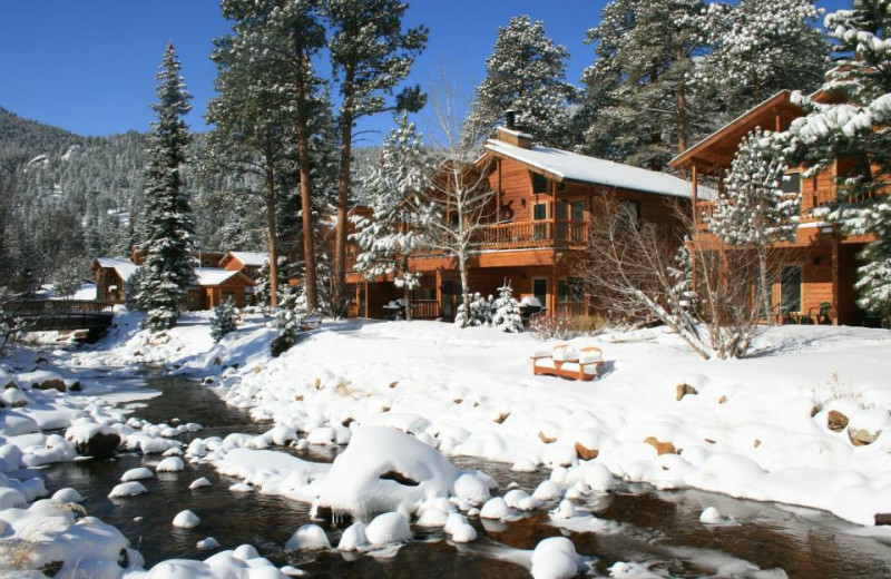 Winter time at Woodlands On Fall River.