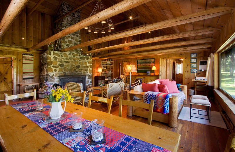 Interior View at House on Metolius