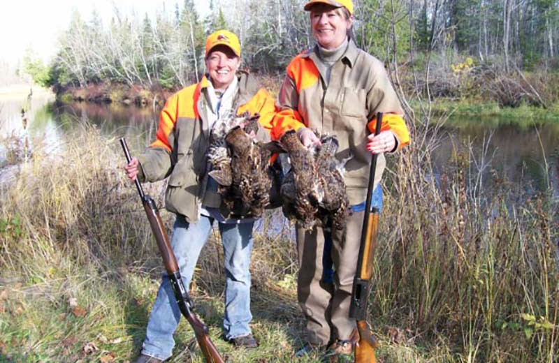 Hunting at Lakewood Lodge.