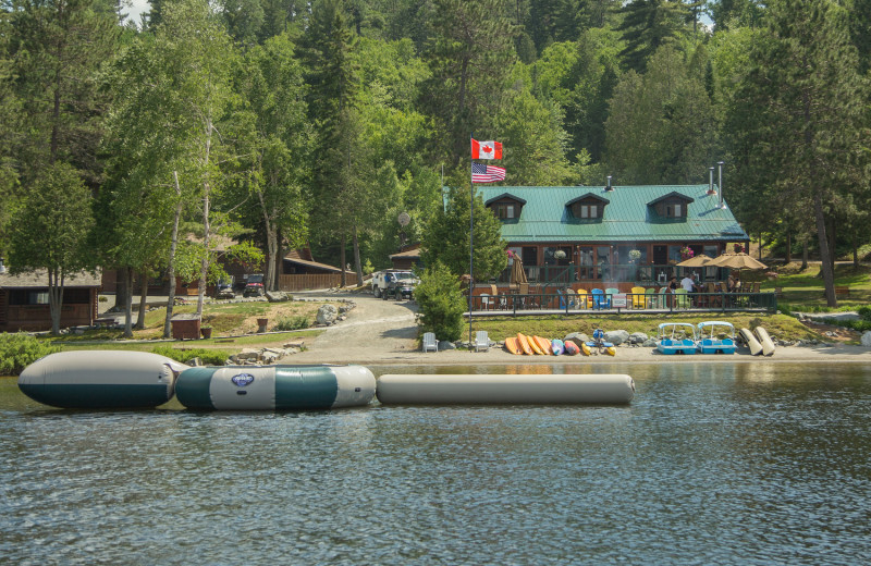 Exterior view of Obabika Resort.