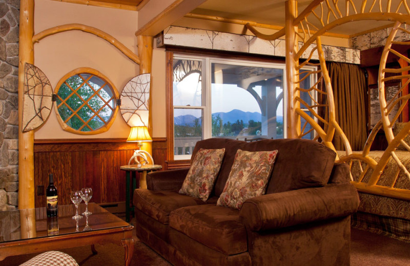 Guest room at Mirror Lake Inn Resort & Spa.