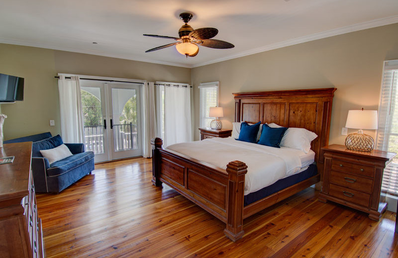 Rental bedroom at Exclusive Properties - Isle of Palms.