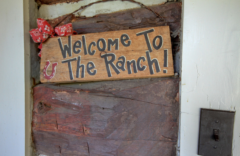 Welcome sign to River Orchard Place.