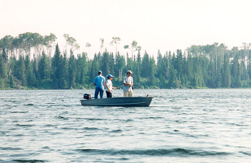 Fishing at Five Mile Lake Lodge