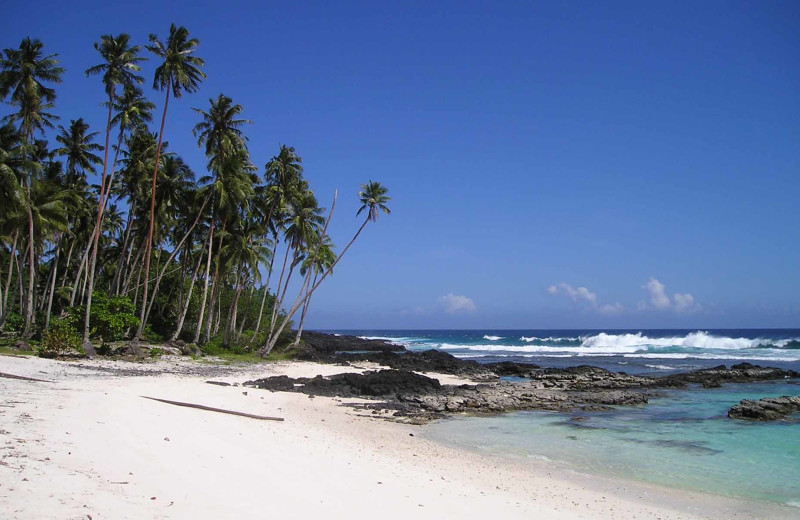 Beach at Vacation Pool Homes.