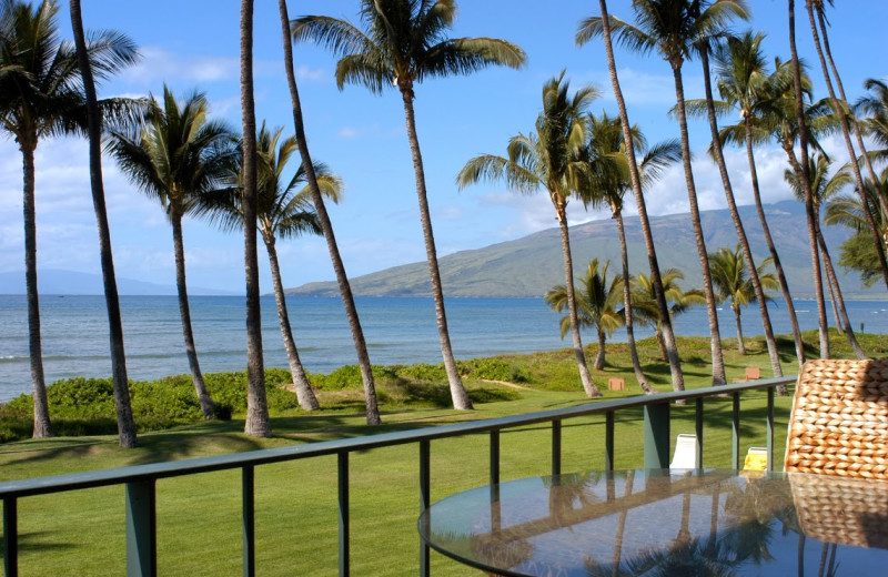 Balcony view at Hale Kai O Kihei.