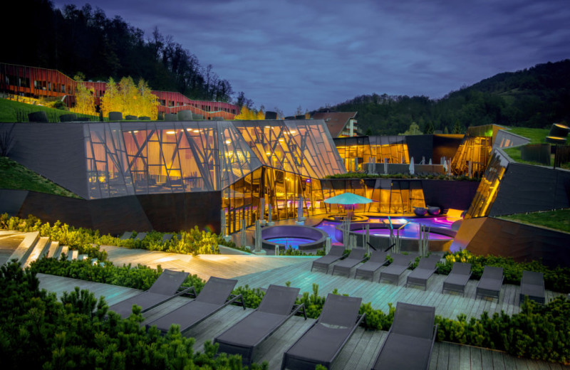 Spa at Glamping Olimia Adria Village.