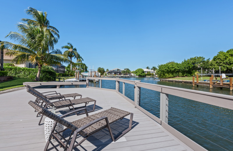 Rental dock at Marco Escapes.