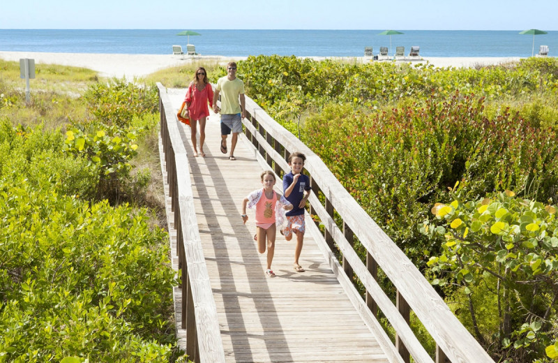 Beach at  The Inns of Sanibel.