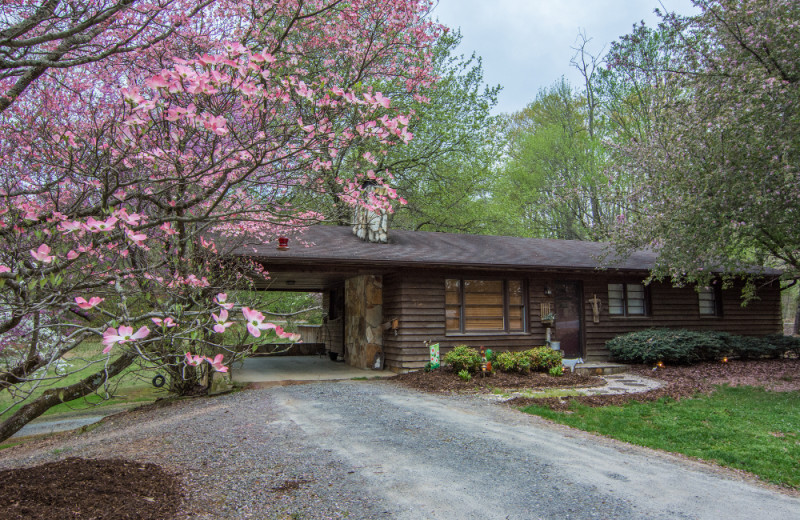 Cottage exterior at Pilot Knob Inn Bed & Breakfast.