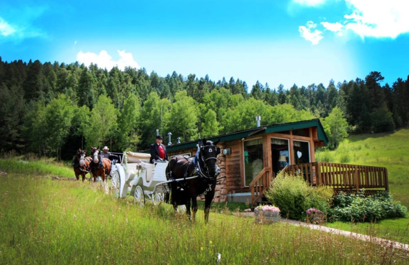 Romantic getaway at Meadow Creek Lodge and Event Center.