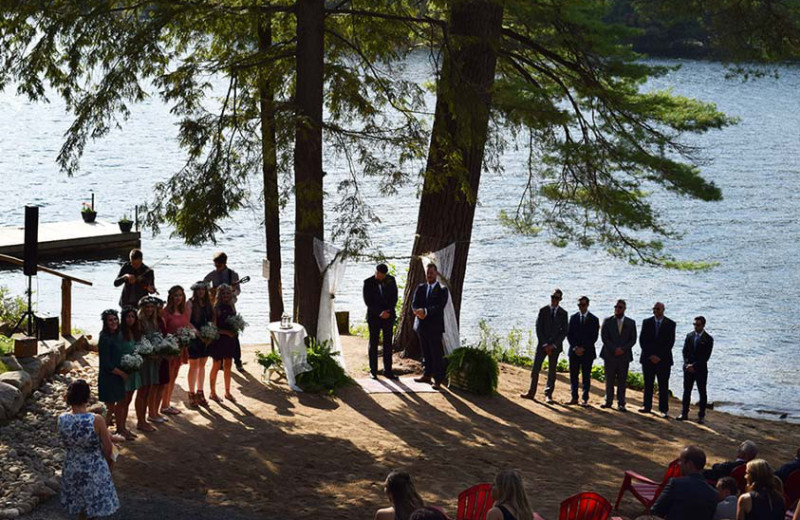 Wedding at White Lake Lodges.