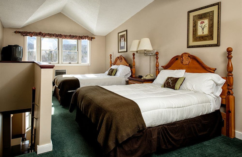 Guest room at Waterville Valley.