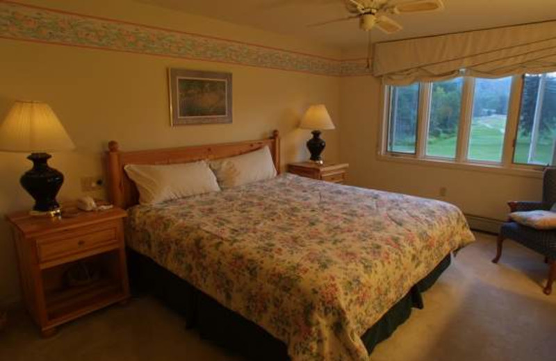Guest bedroom at The Wentworth.