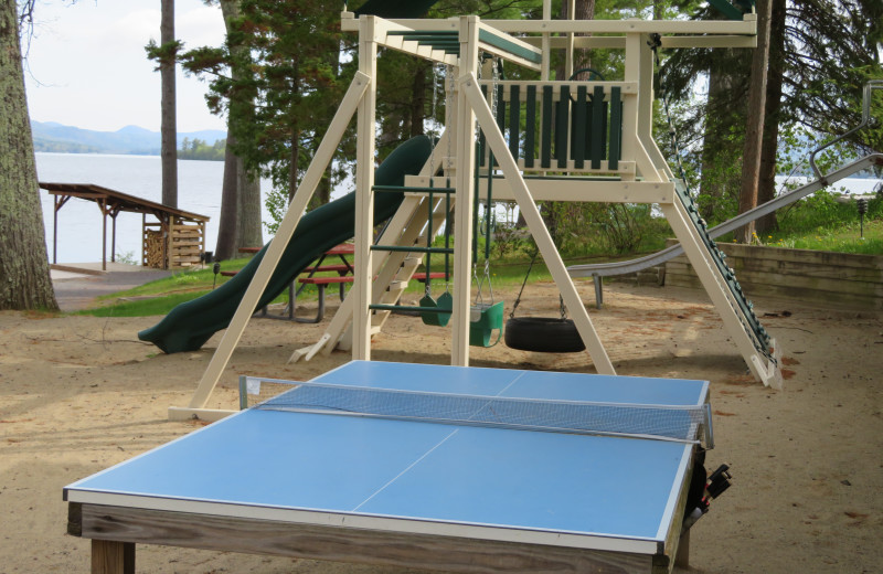 Playground at Antigua Resort on Plum Point.