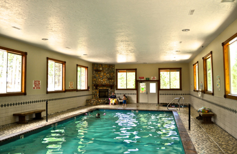 Indoor pool at Sawtelle Mountain Resort.