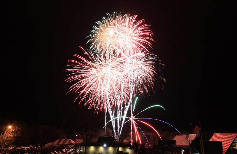 Fireworks at Eagles Nest Resort.