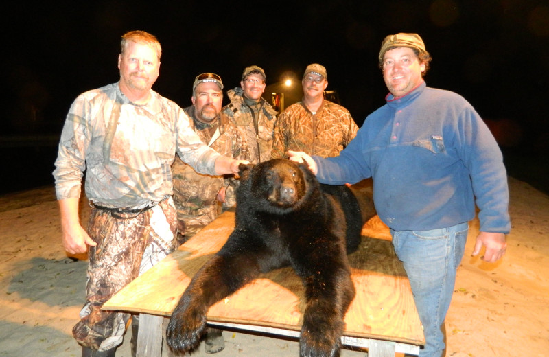 Bear hunting at Ballard's Black Island