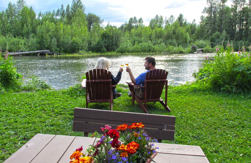 Couple at The Alaska Adventure Company.