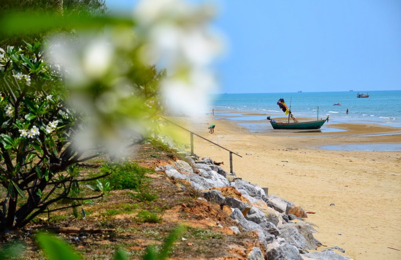 The beach at Foresta Resort.