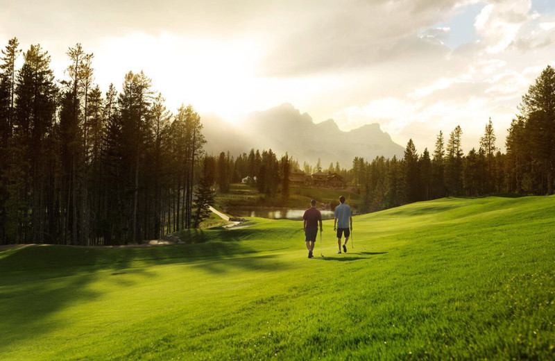 Golf course near Stoneridge Mountain Resort.