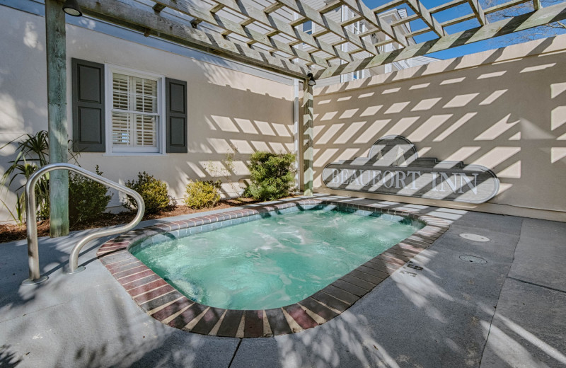 Pool at Beaufort Inn.