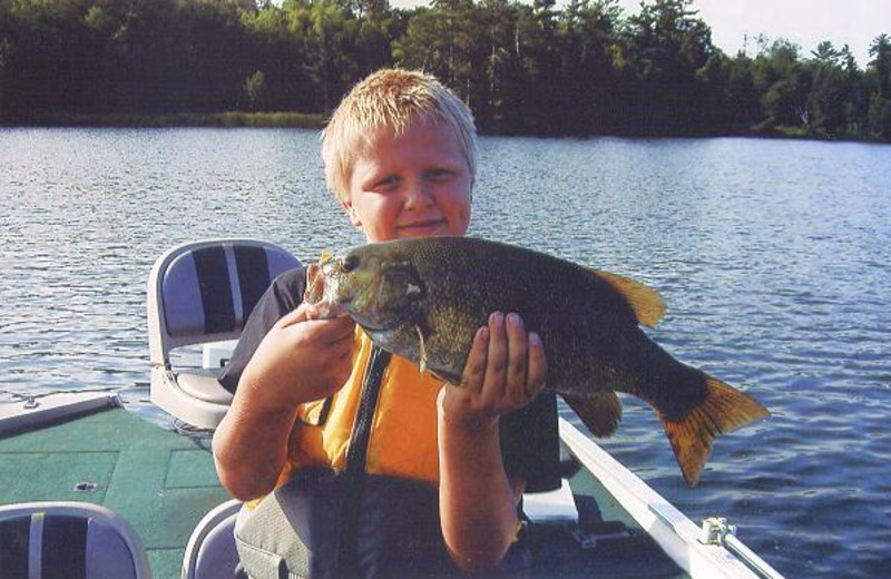 Fishing at Evergreen Lodge