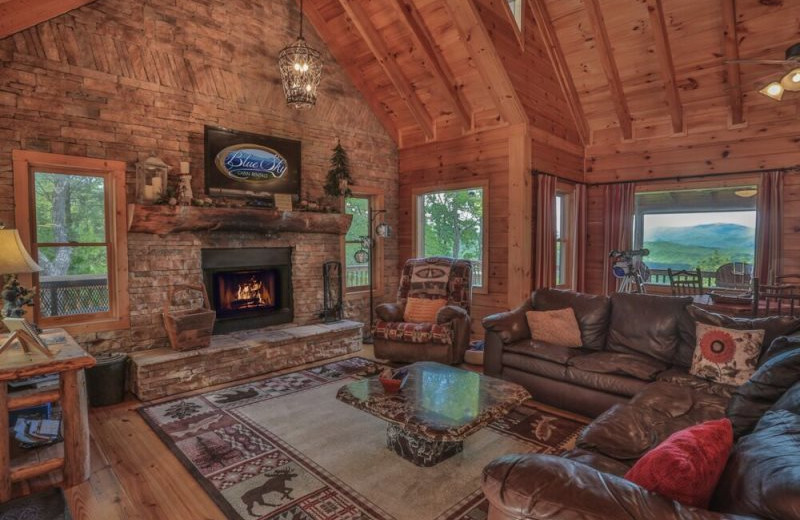 Rental living at Blue Sky Cabin Rentals.