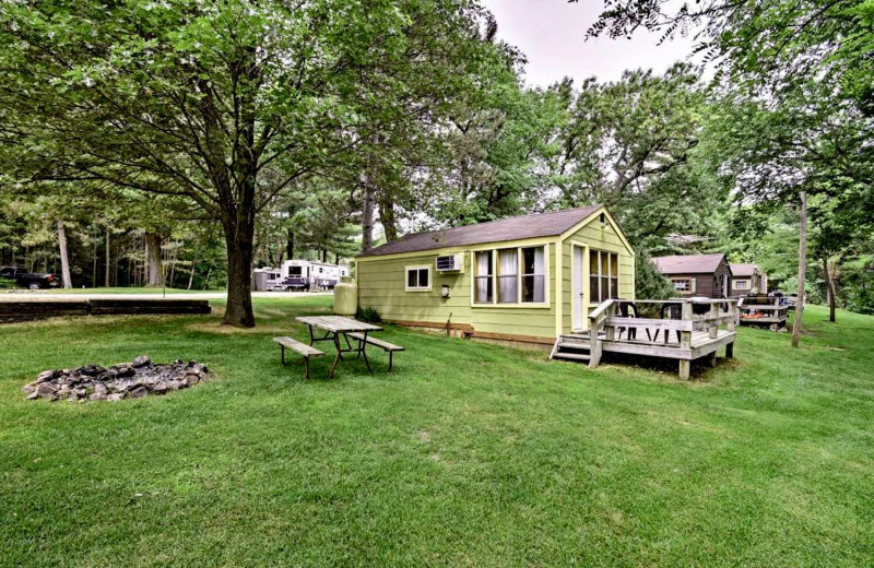 Cabins at Ox Creek Resort.