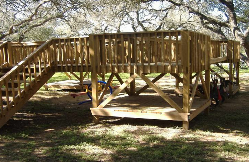 Kids playground at Silver Spur Guest Ranch.