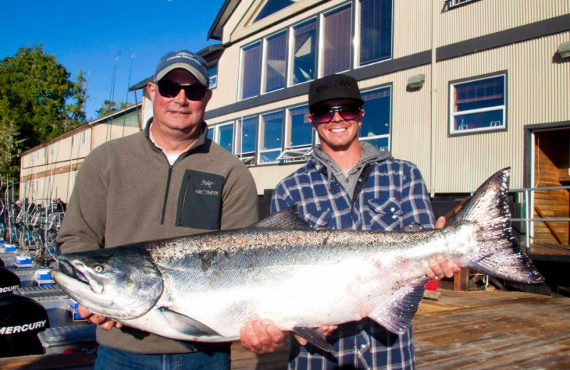 Fishing at West Coast Resorts.