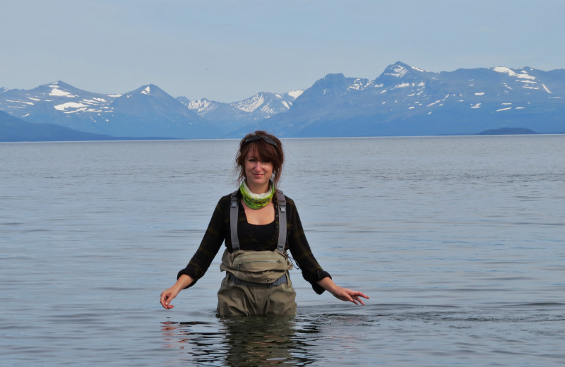 Fishing at Alaska Trophy Adventures Lodge.