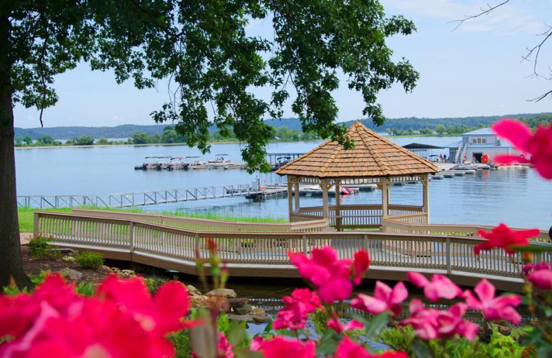 Lake view at Fourwinds Resort & Marina.