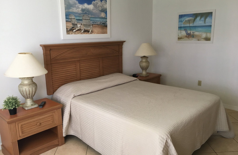 Guest room at Shorewalk Vacation Villas.