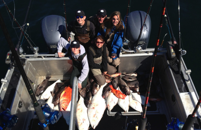 Fishing at Port Lions Lodge.