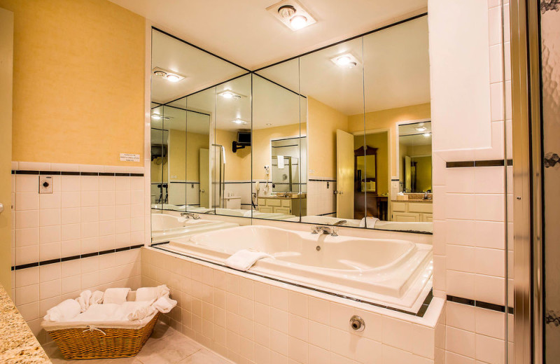 Guest bathroom at Gran-View On The River.