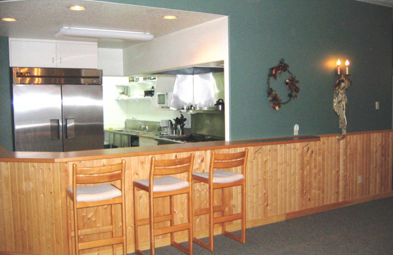 Snowberry center kitchen at North Forty Resort.