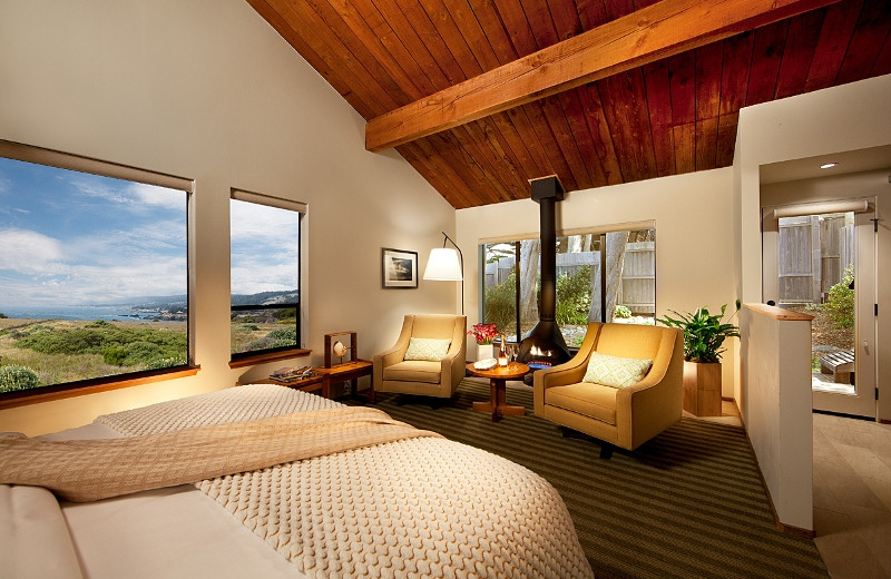 Guest room at Sea Ranch Lodge.